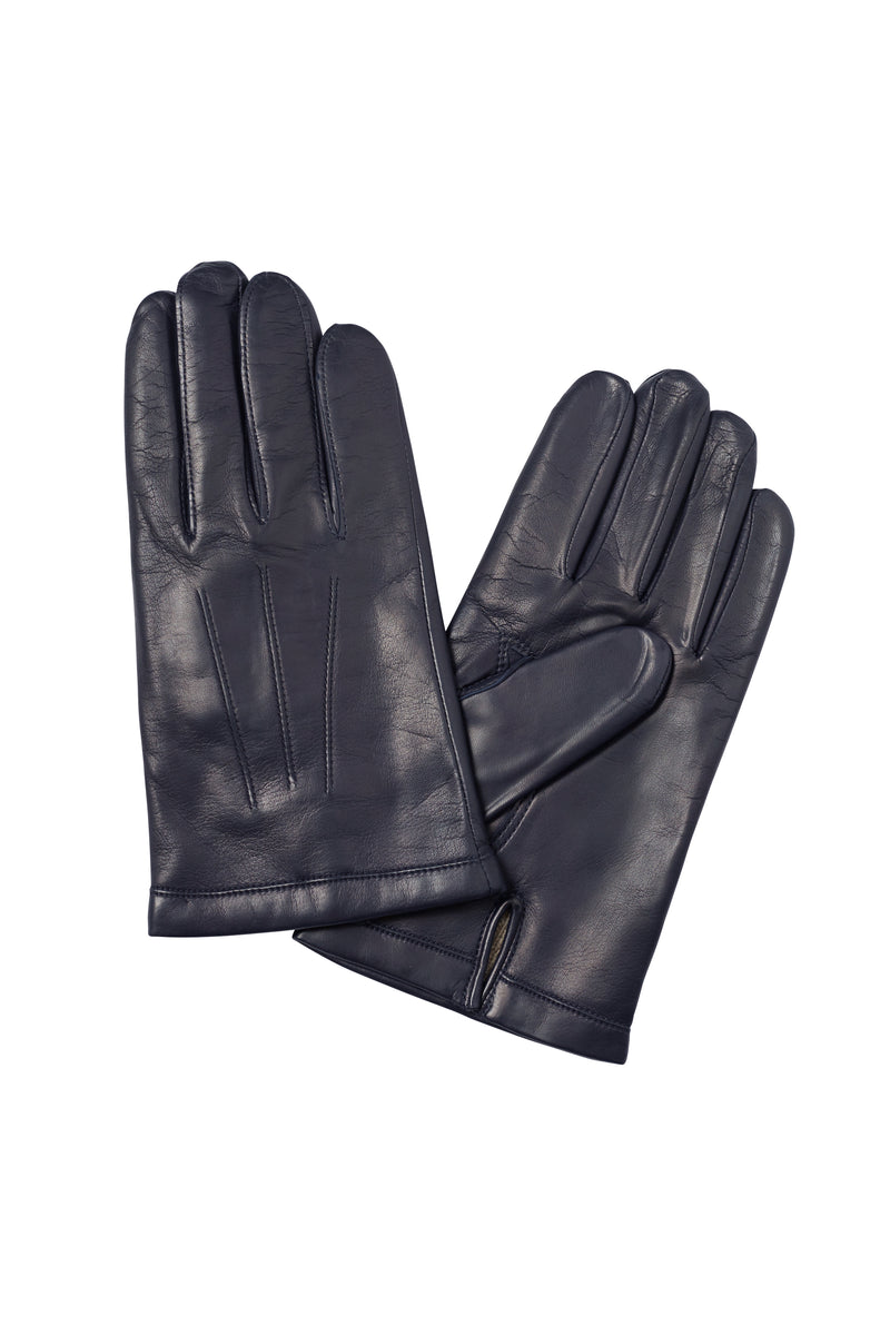 David - Men's Cashmere Lined Leather Gloves