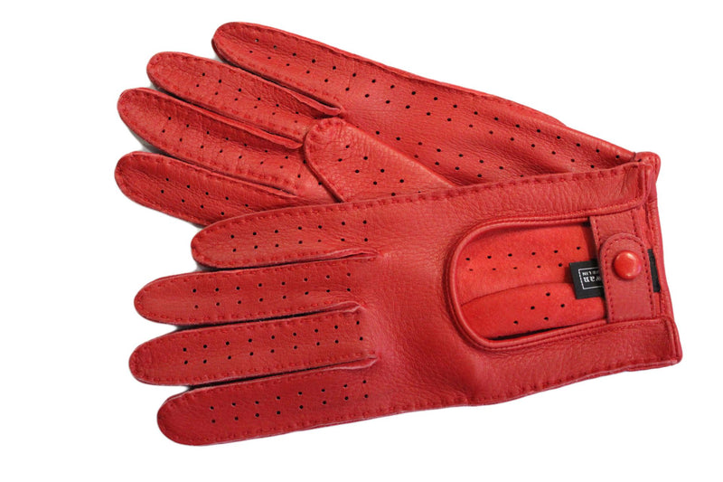 Hannah Cervo - Women's Unlined Leather Driving Gloves