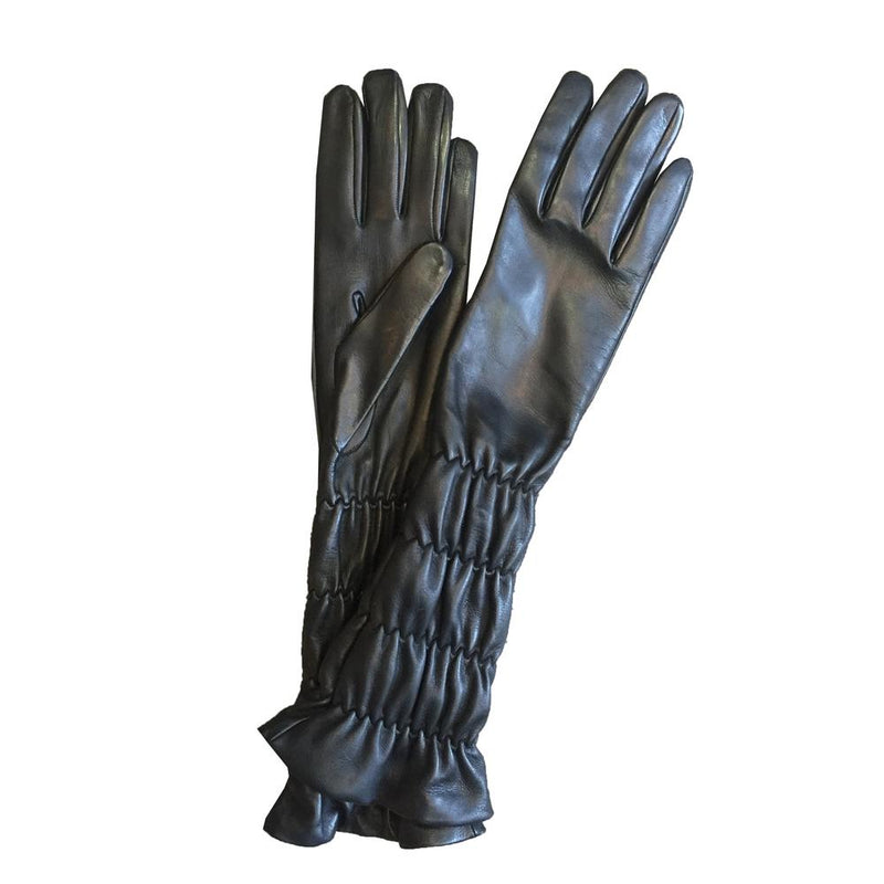Julianne - Women's Long Leather Opera Gloves
