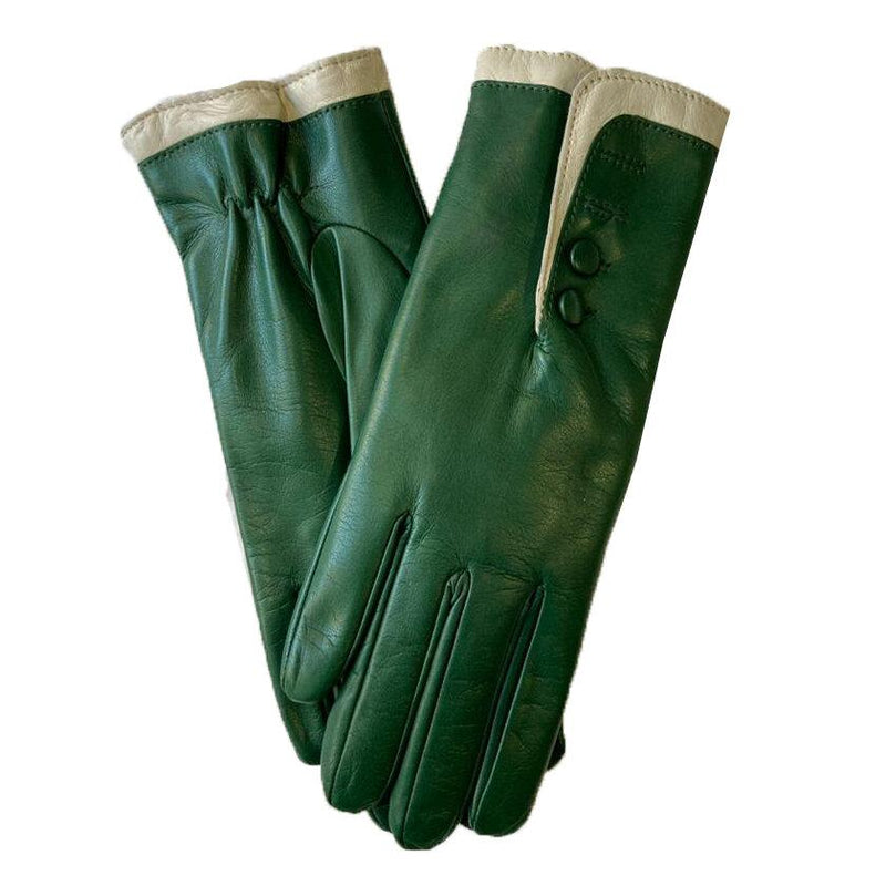 Maya 2 - Women's Fur Lined Leather Gloves