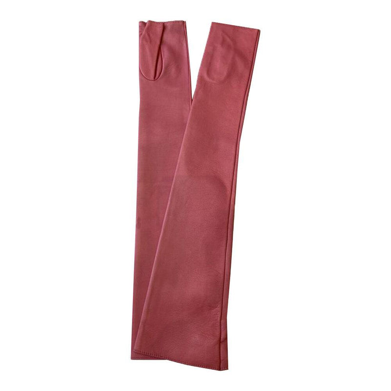 Fergie 16BT - Women's Silk Lined Fingerless Leather Gloves