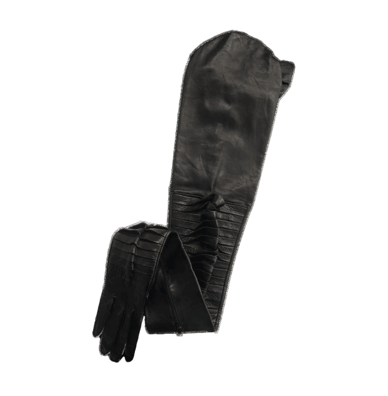 Lola Layered - Women's Silk Lined Leather Gloves