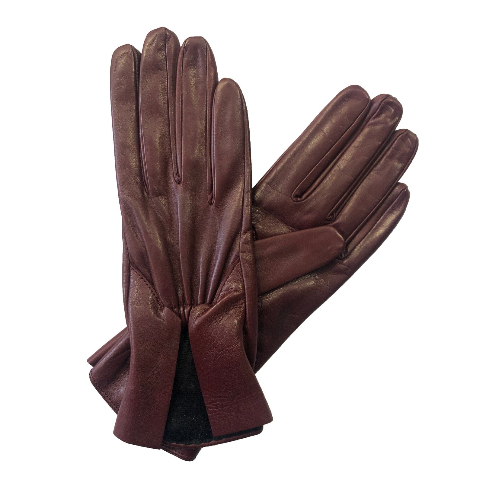 neu_in 22aw pleats detail leather gloves - メルカリ