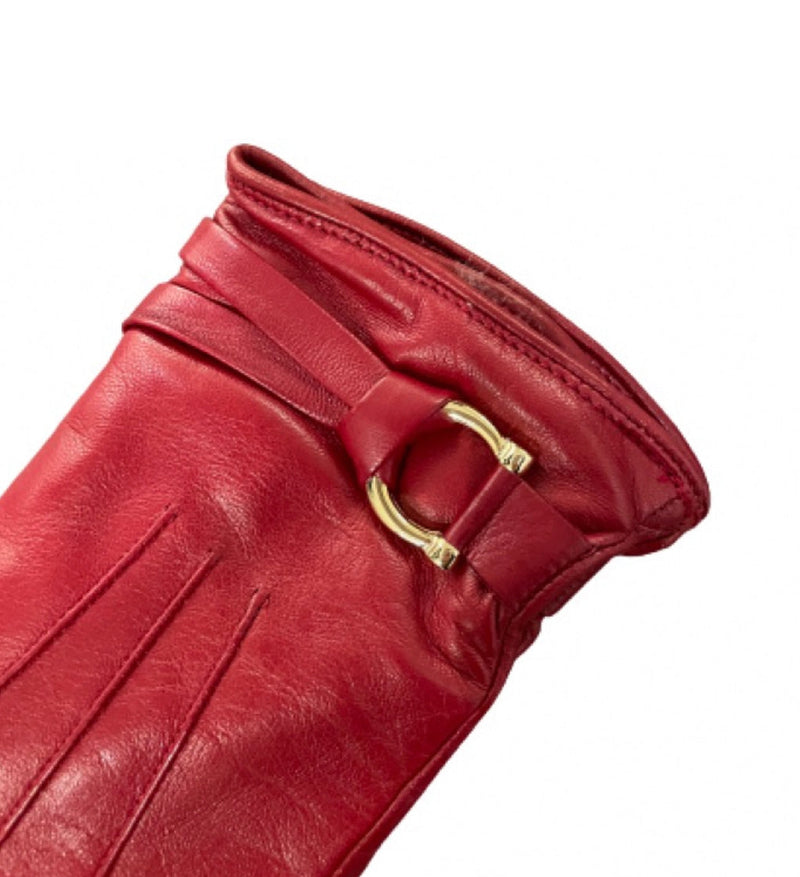Mio - Women's Cashmere Lined Leather Gloves
