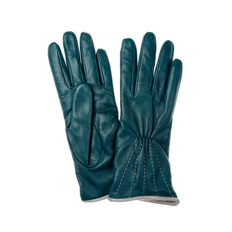 Milena - Women's Cashmere Lined Leather Gloves