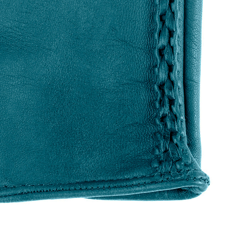 Milly - Women's Silk Lined Braided Leather Gloves