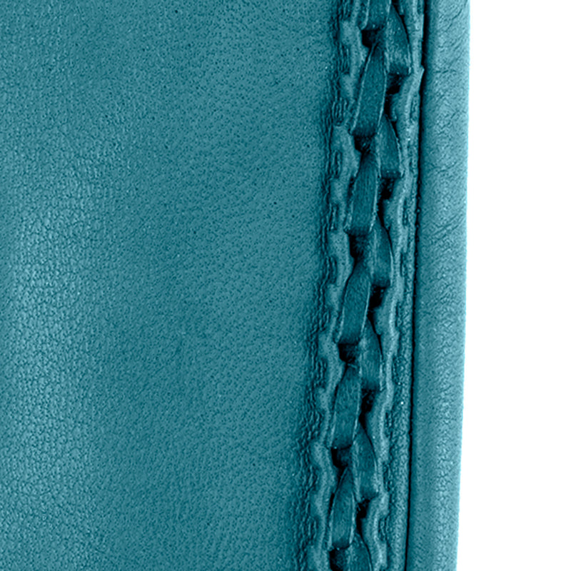Milly - Women's Silk Lined Braided Leather Gloves