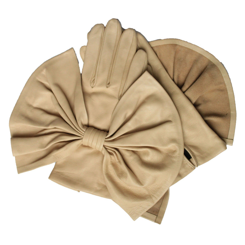 Minnie Massive - Women's Silk Lined Leather Gloves