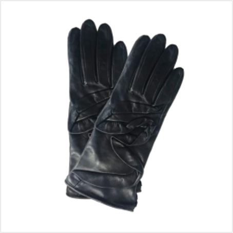 Alexa - Silk Lined Leather Gloves