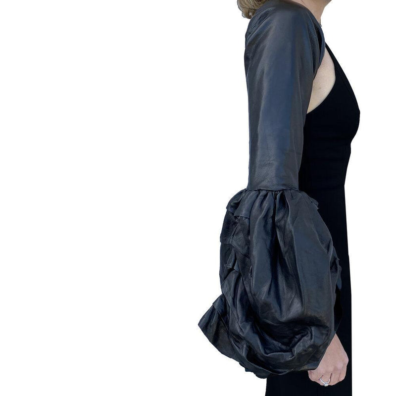 Allegra Fergie - Women's Silk Lined Leather Sleeves