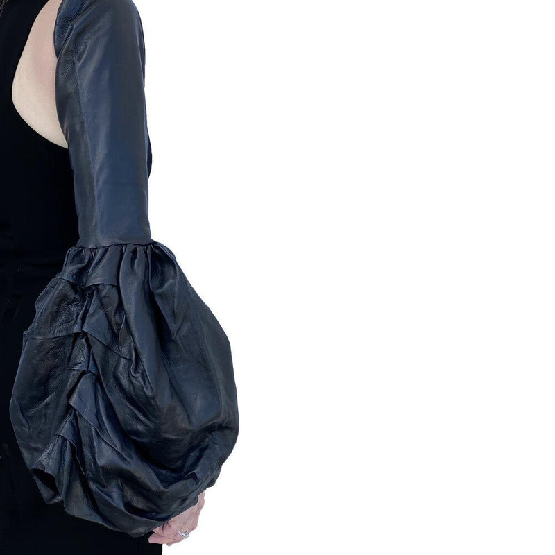 Allegra Fergie - Women's Silk Lined Leather Sleeves