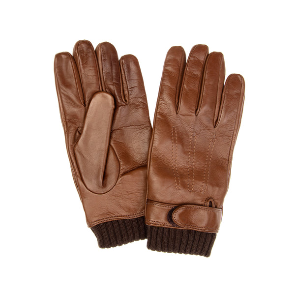 Arlo - Men's Cashmere Lined Leather Gloves