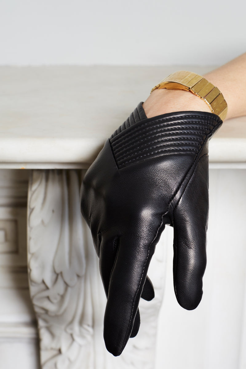 Caroline - Women's Silk Lined Leather Gloves