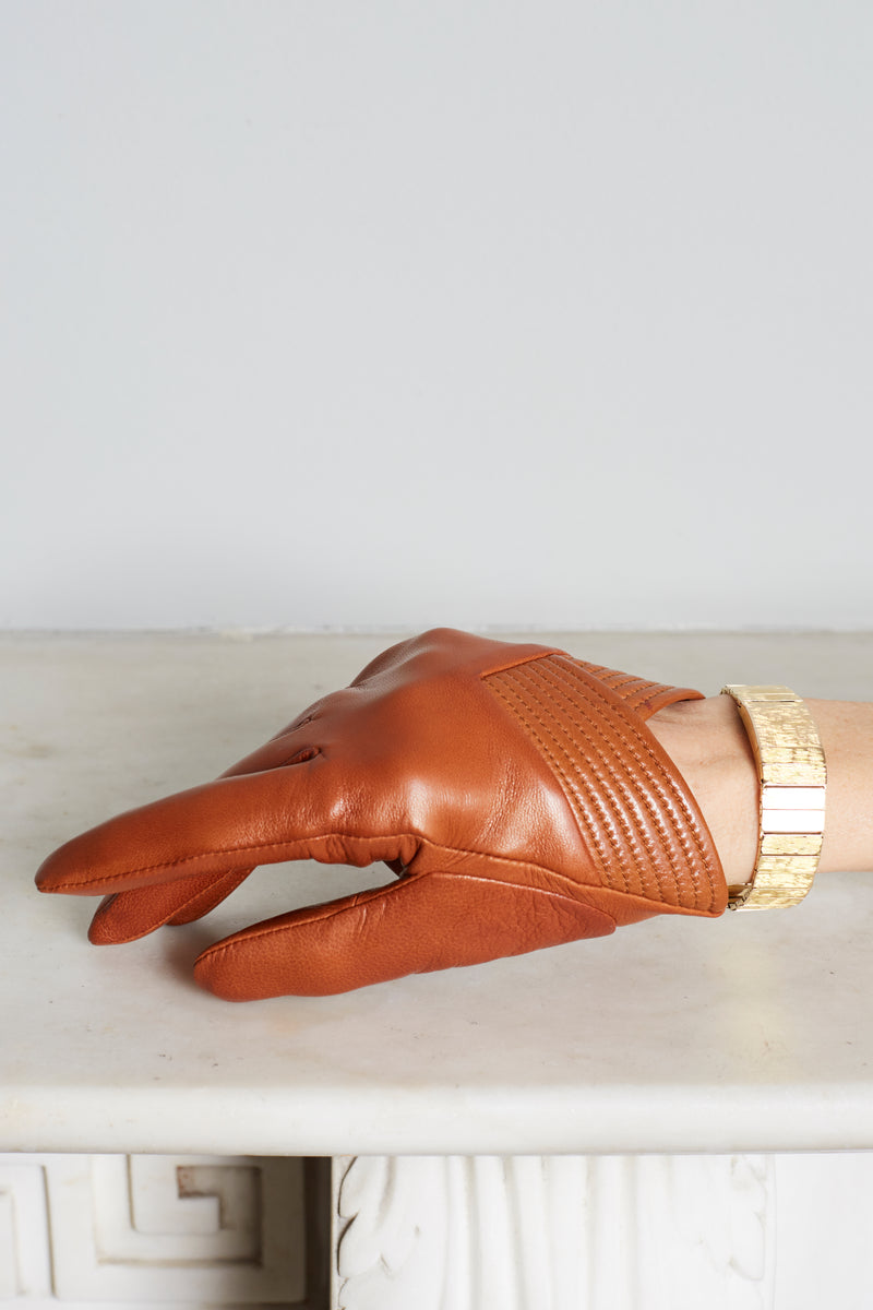 Caroline - Women's Silk Lined Leather Gloves