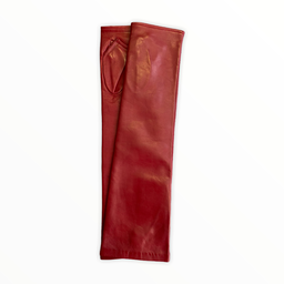 Fergie 10BT - Women's Silk Lined Fingerless Leather Gloves