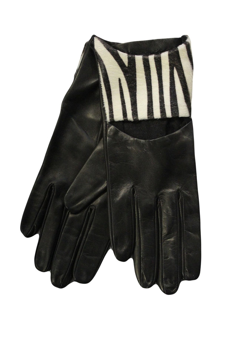 handschuhe zebra Francesca Scoop -Women's Silk Lined Zebra Print Leather Gloves – Paula Rowan
