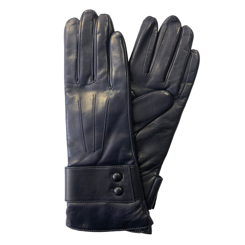 Belle - Women's Cashmere Lined Leather Gloves