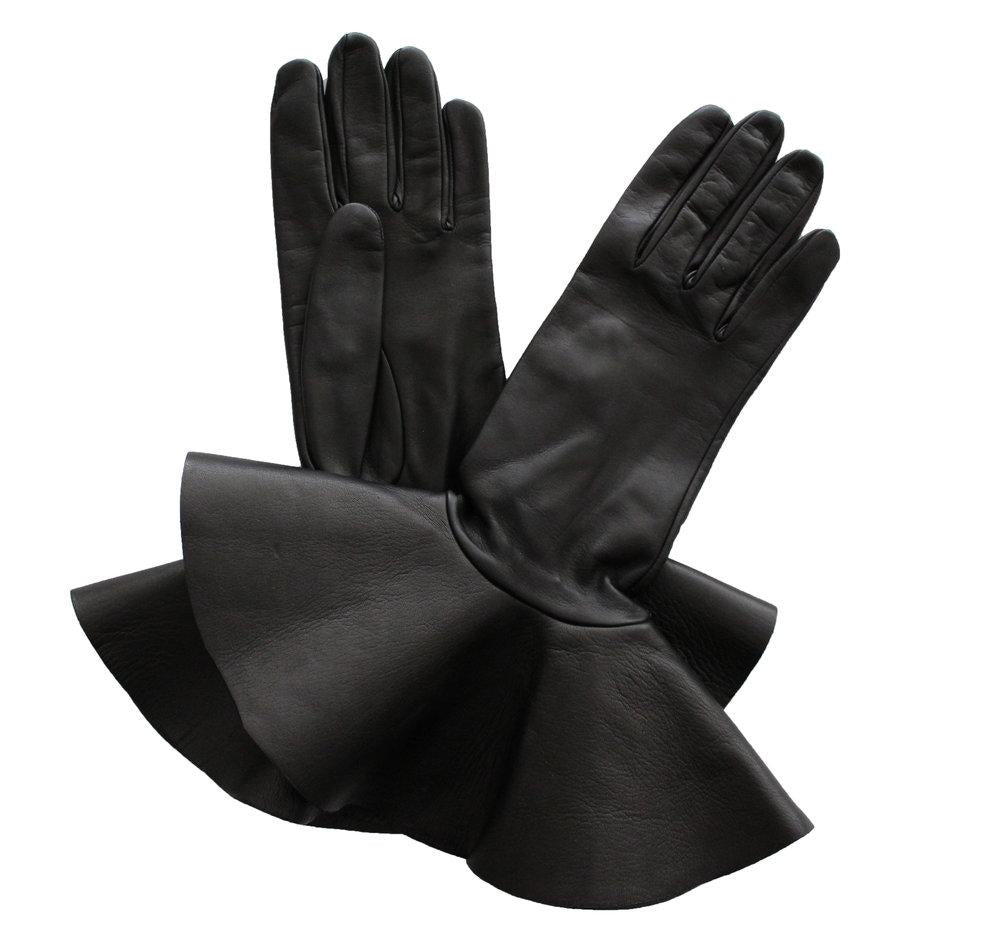 Danielle 4 - Women's Silk Lined Leather Gloves with