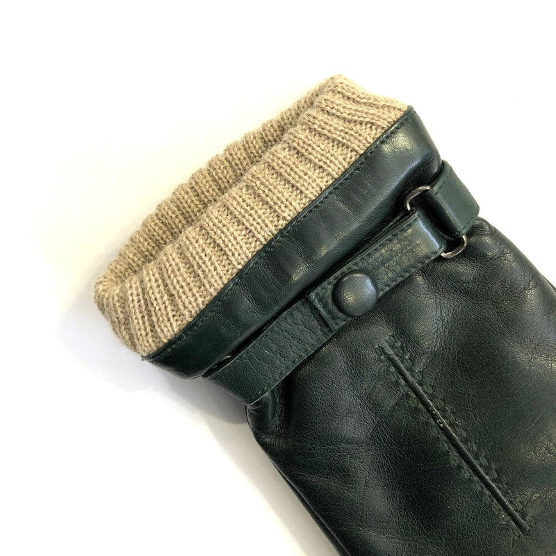 Kearney 2 - Men's Cashmere Lined Lambskin Leather Gloves