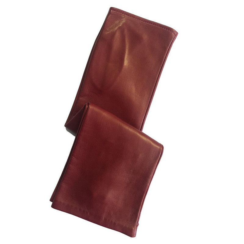 Fergie 10BT - Women's Silk Lined Fingerless Leather Gloves