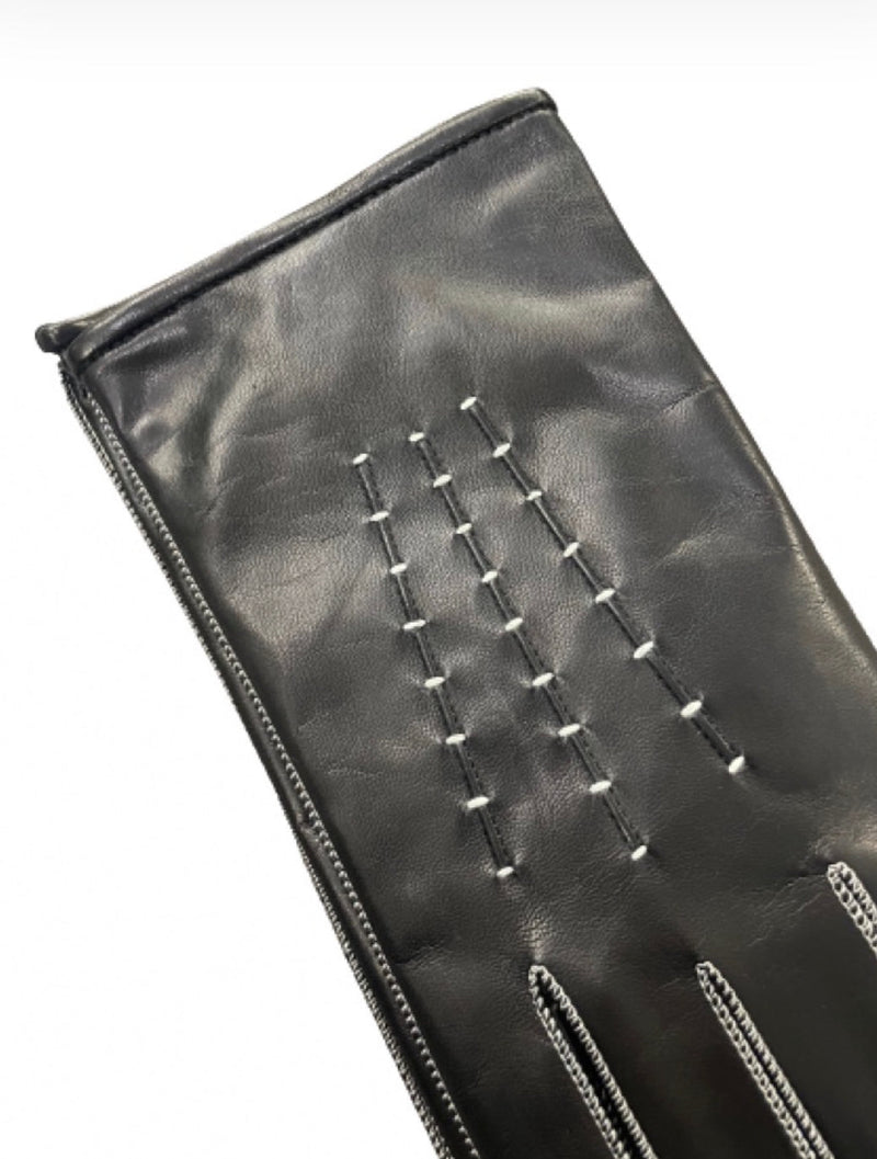 Karl - Men's Cashmere Lined Leather Gloves