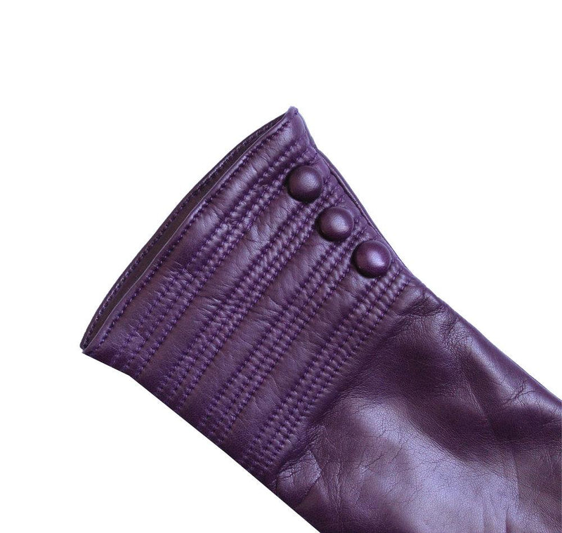 Marianne - Women's Cashmere Lined Leather Gloves