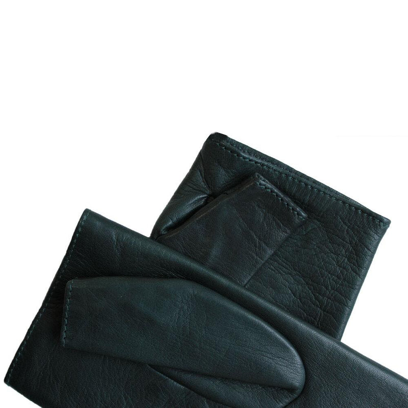 Fergie Cuff - Women’s Silk Lined Leather Gloves