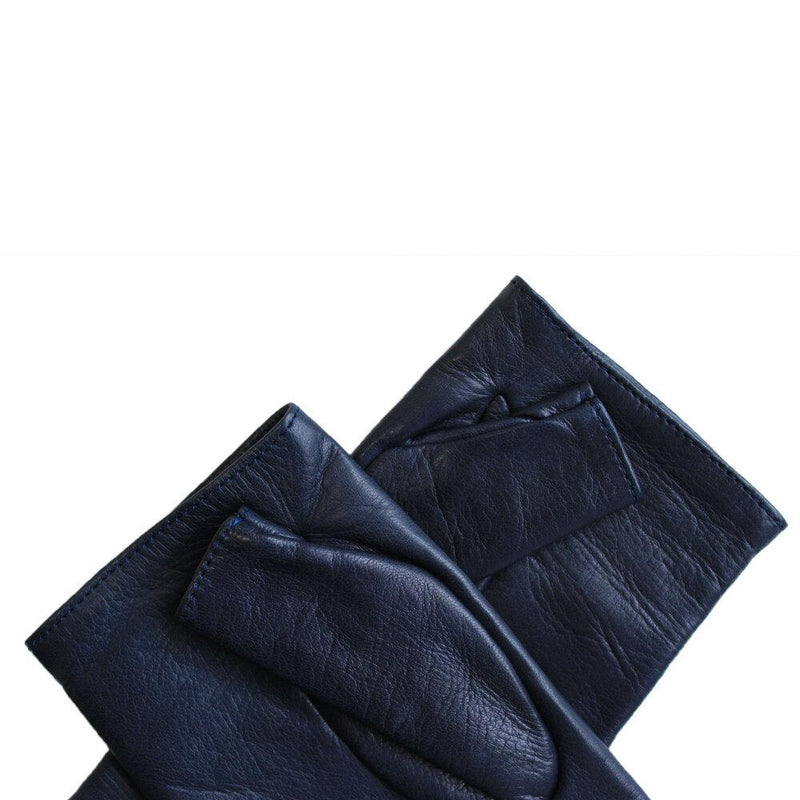 Fergie Cuff - Women’s Silk Lined Leather Gloves