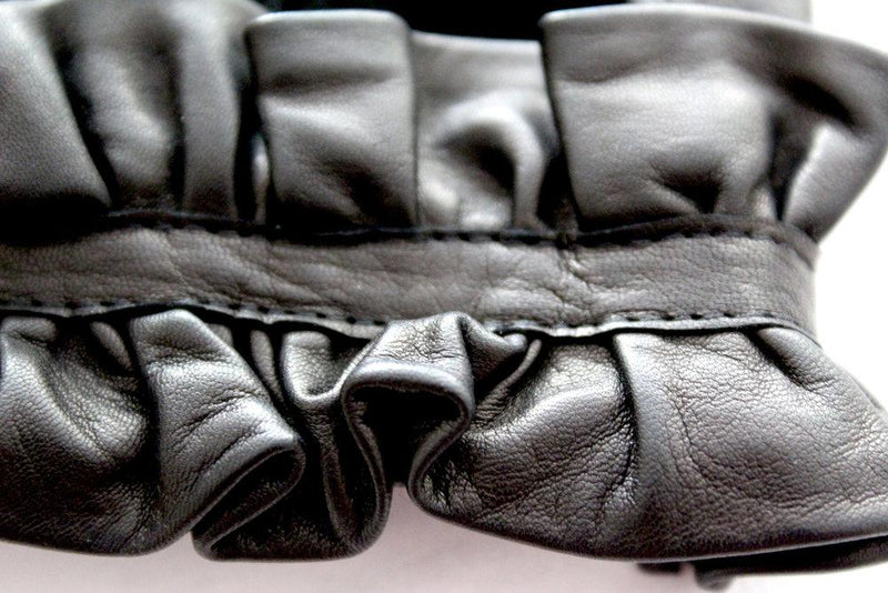 Haylee Cuff - Women's Silk Lined Leather Cuffs