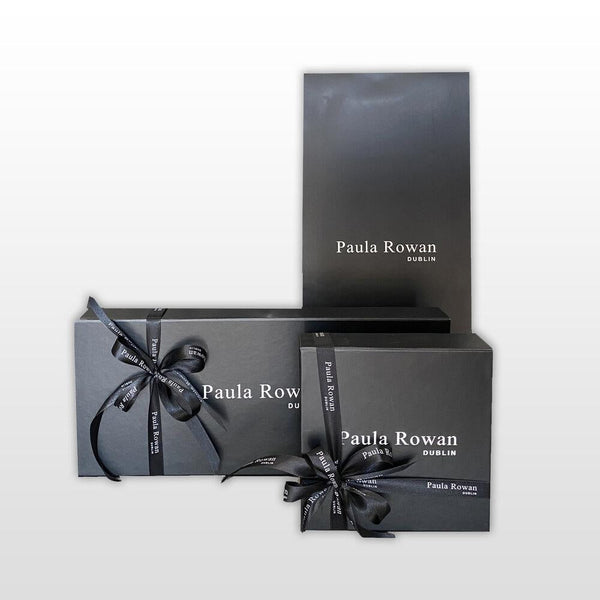 Simone - Women's Silk Lined Black Leather Gloves With Ostrich Feather Cuff