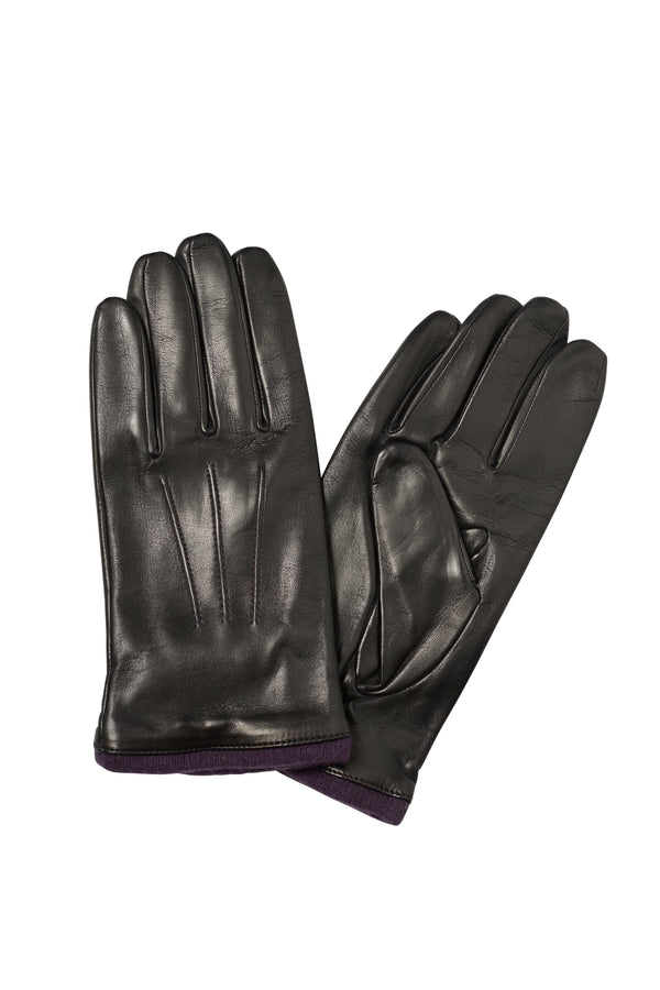 Johnny 3 - Men's Cashmere Lined Leather Gloves