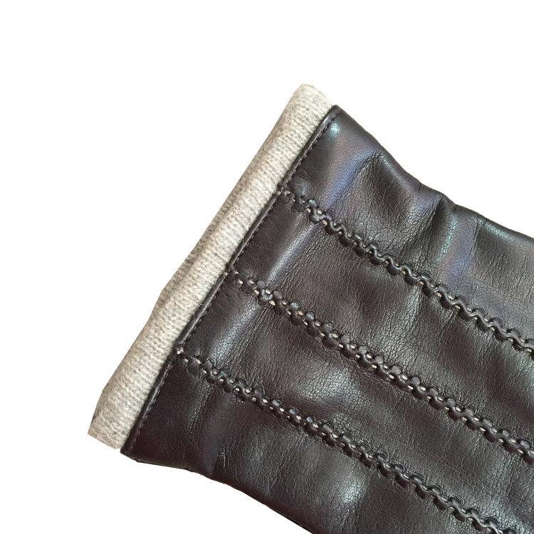 Dylan - Men's Cashmere Lined Leather Gloves