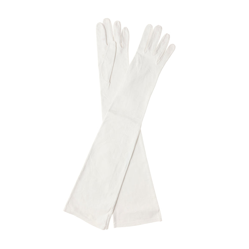 Montserrat 14BT - Women's Silk Lined Leather Opera Gloves