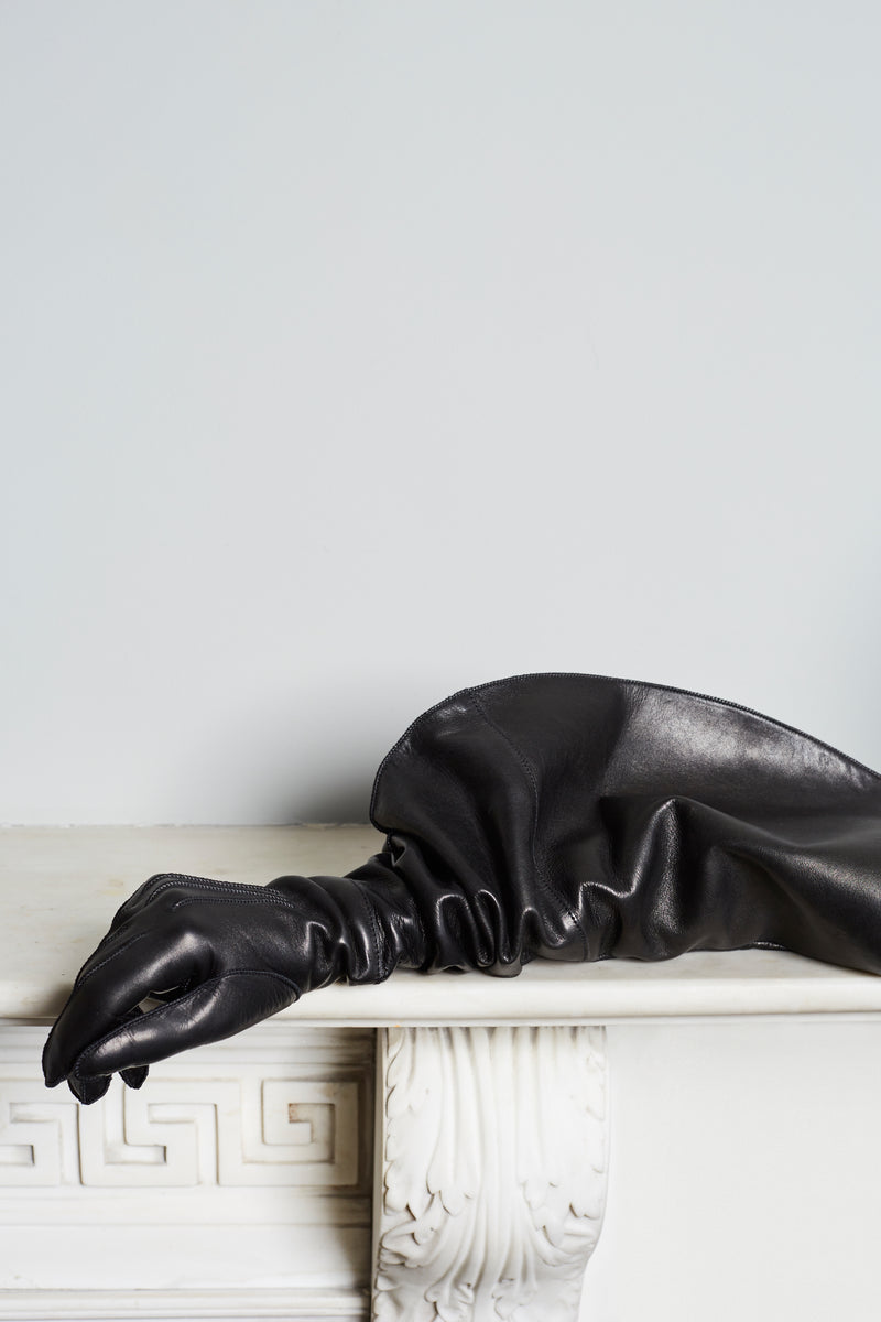 Montserrat Devette 2 - Women's Silk Lined Leather Opera Gloves