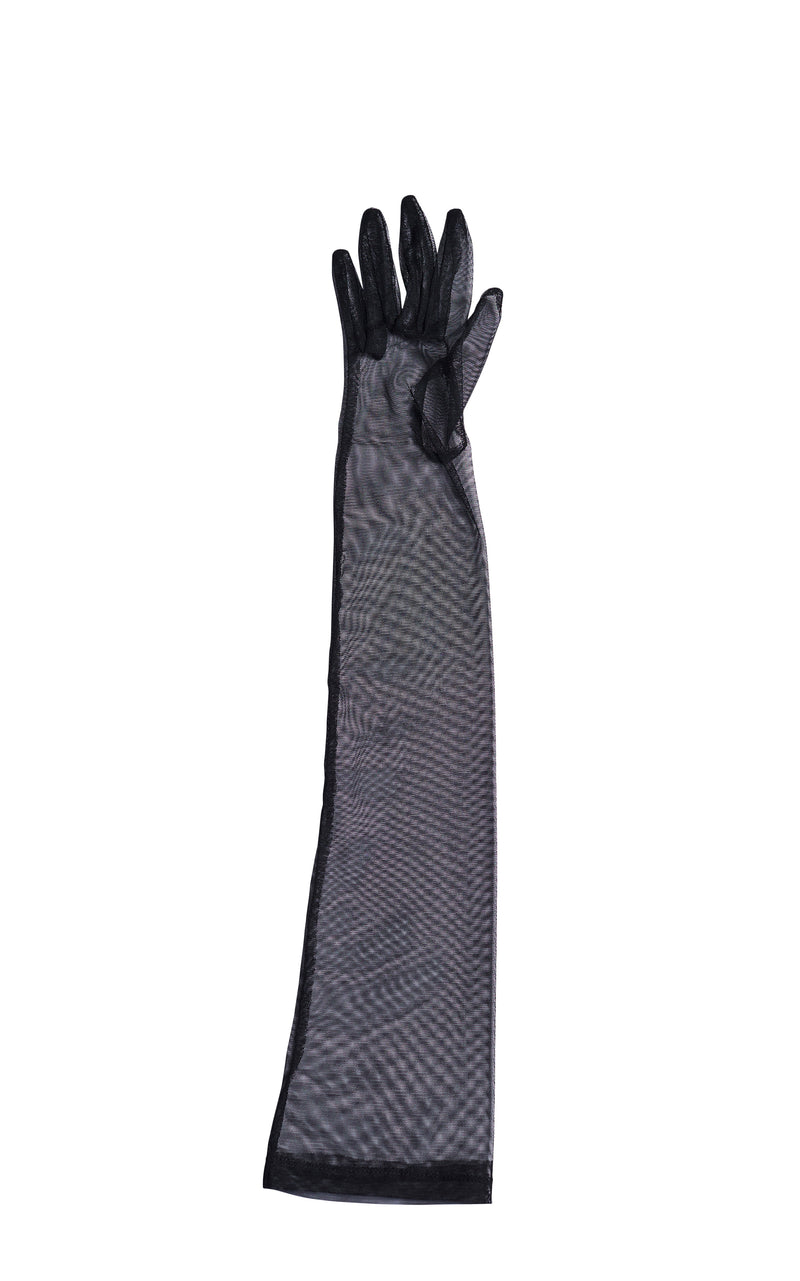 Montserrat Tulle 16bt - Women's Opera Length Gloves