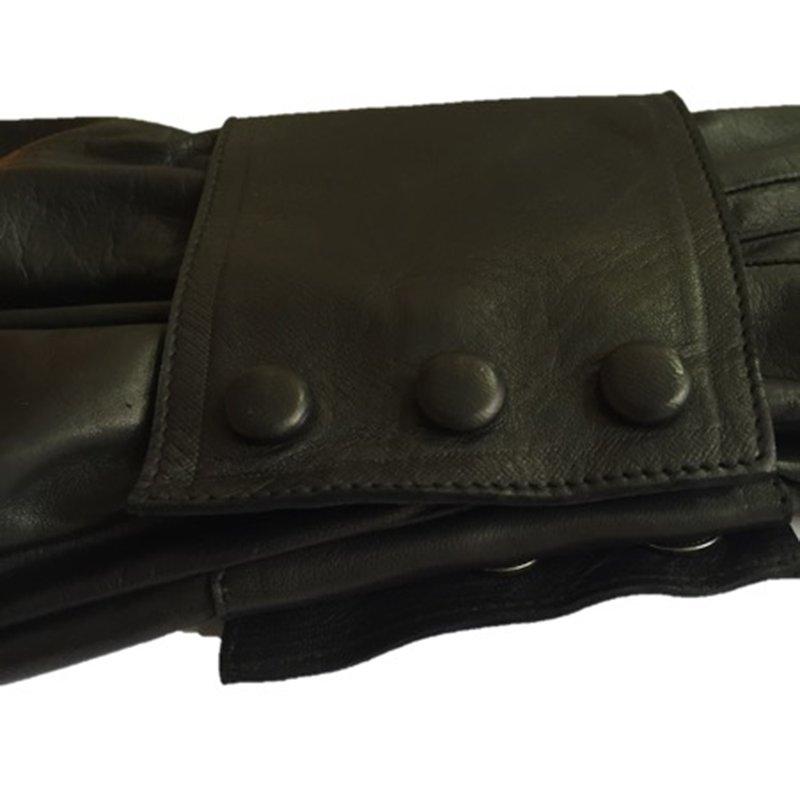 Belle Gauntlet - Women's Silk Lined Leather Gloves