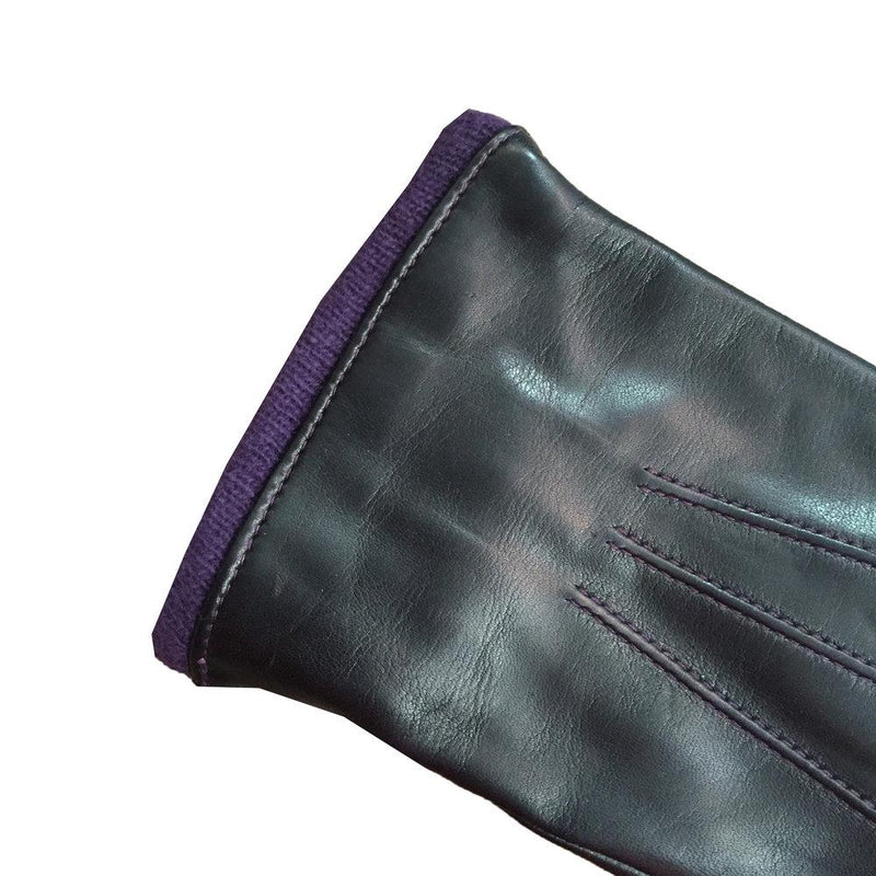 Johnny 3 - Men's Cashmere Lined Leather Gloves