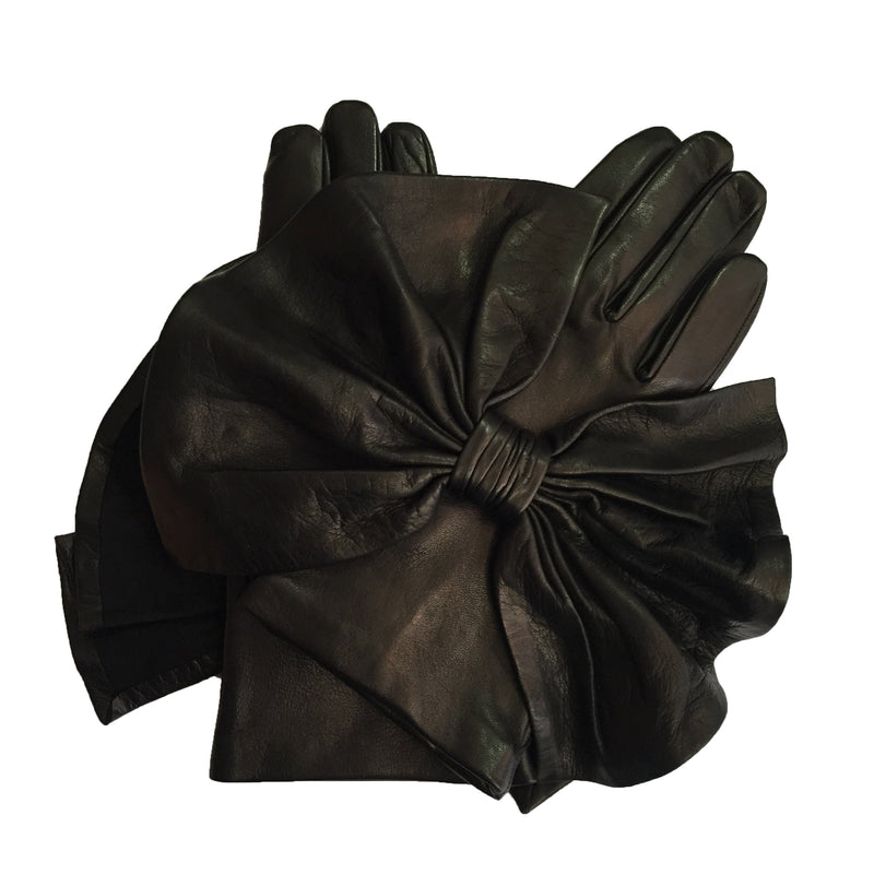 Minnie Massive - Women's Silk Lined Leather Gloves