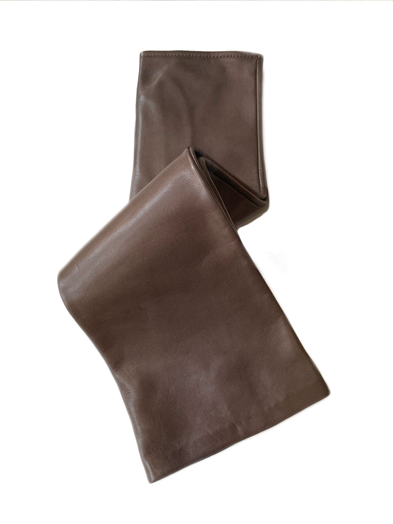 Fergie 10BT - Women's Silk Lined Fingerless Leather Gloves