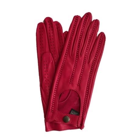 Hannah - Woman's Unlined Leather Driving Gloves