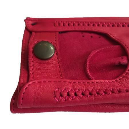 Hannah - Woman's Unlined Leather Driving Gloves