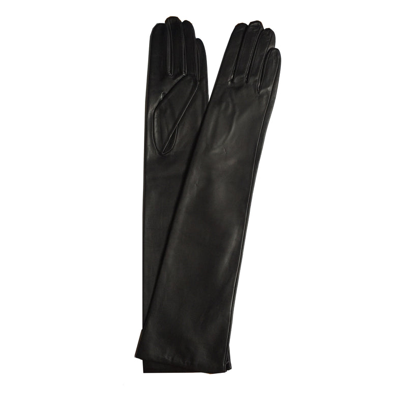 Montserrat 12BT - Women's Silk Lined Leather Opera Gloves