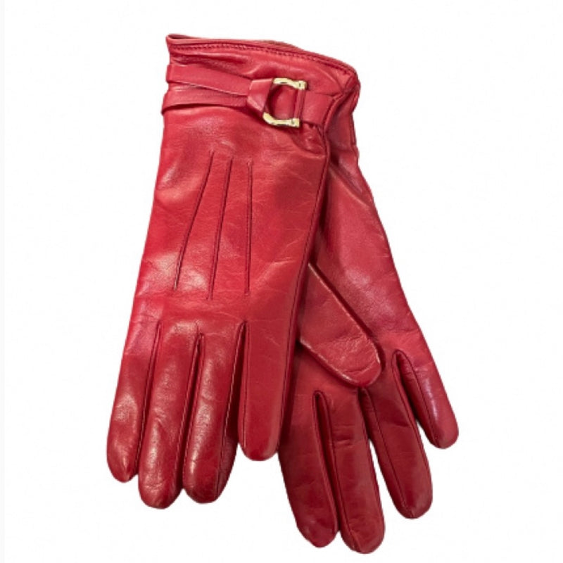 Mio - Women's Cashmere Lined Leather Gloves