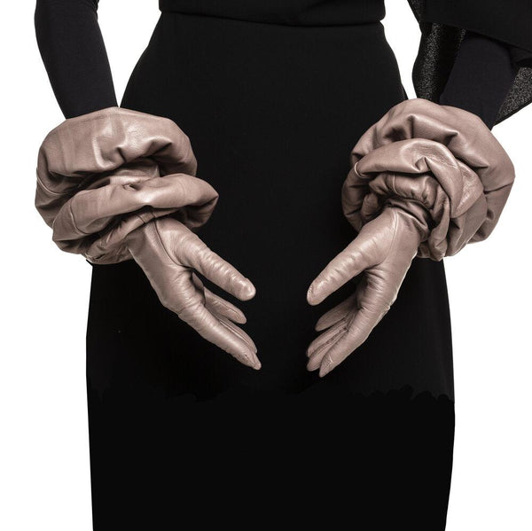 Montserrat Bubble - Women's Silk Lined Leather Opera Gloves