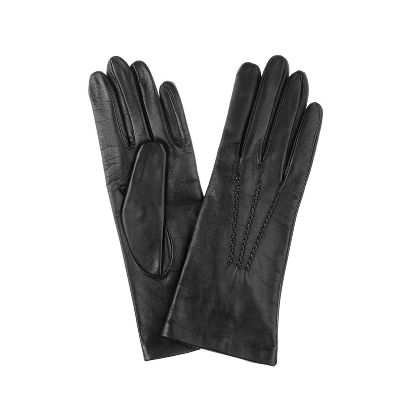 Aida - Women's Silk Lined Leather Gloves