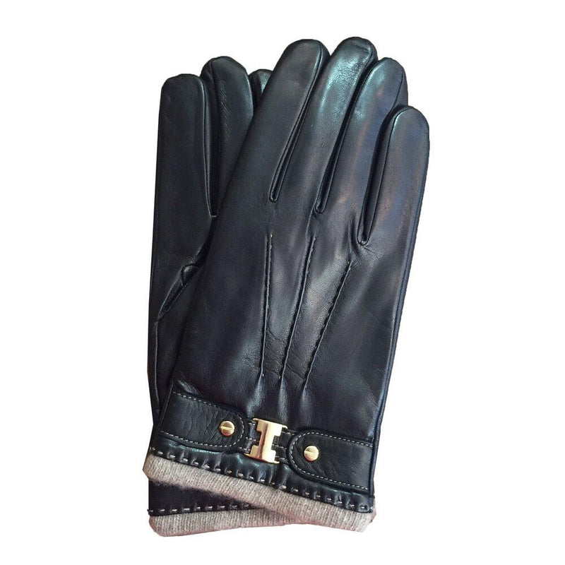 Bronte - Men's Cashmere Lined Leather Gloves