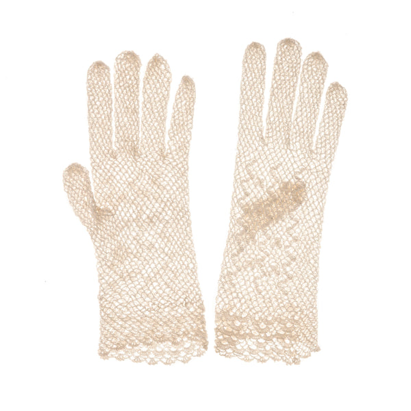 Daphne - Women's Satin and Lace Gloves