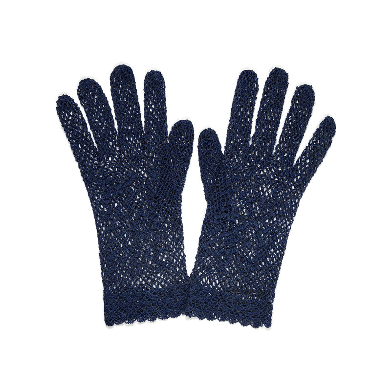 Hyacinth - Women's Satin and Lace Gloves