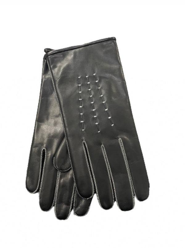 Karl - Men's Cashmere Lined Leather Gloves