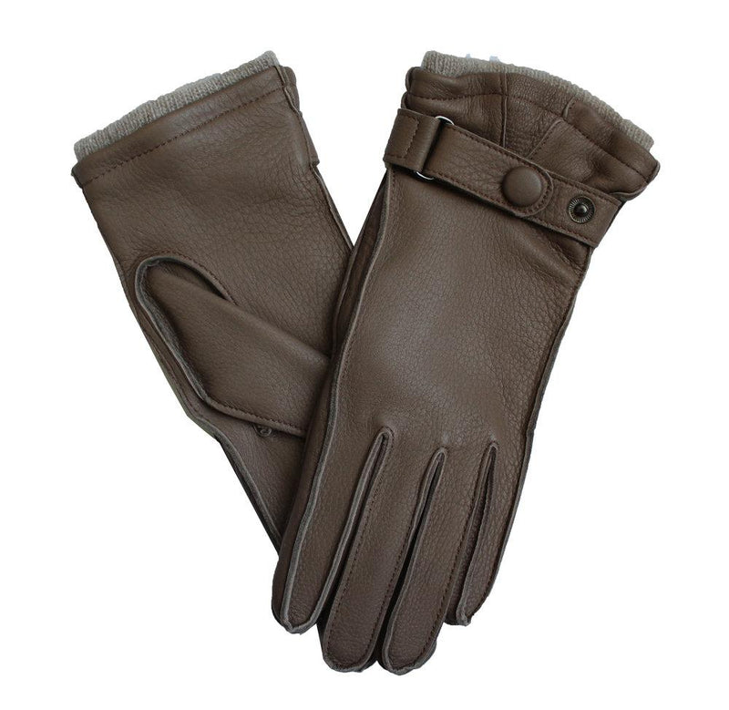 Robin 2 - Women's Cashmere Lined Deerskin Leather Gloves